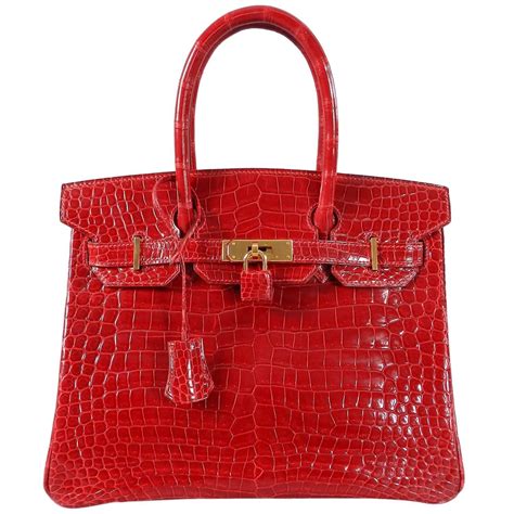 hermes bag red